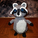 Wonky Trash Panda (raccoon) pattern 