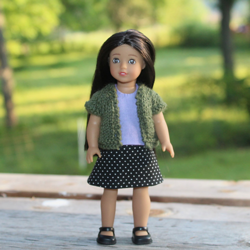 V-Neck Cardigans for Mini AG Dolls