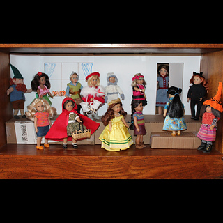 Mock-up of the porch scene