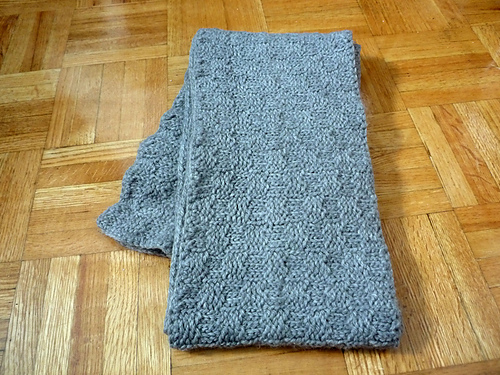 Slip Stitch Basket Weave Scarf photo 4
