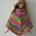 Poncho Barbie pattern 