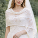 Broomstick Lace Wedding Shawl pattern 