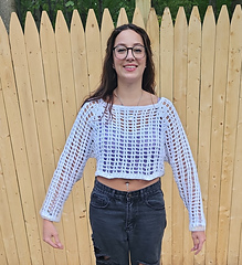 cute 100% cotton shrug crochet pattern