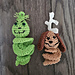 Grinch and Max Spinner Ornament Crochet pattern