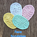 Oval textured Face scrubby pattern