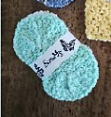 Oval Scrubbie with Packaging Belly Band