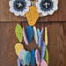 Complete boho owl wall hanging crochet pattern