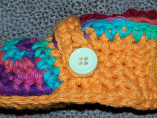 Easy beginner crochet pattern for baby shoes - Einfaches Häkelmuster für Babyschuhe für Anfänger