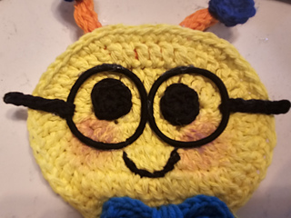 Caterpillar Eyeglass holder. Holds 5 pairs of glasses or other small objects.