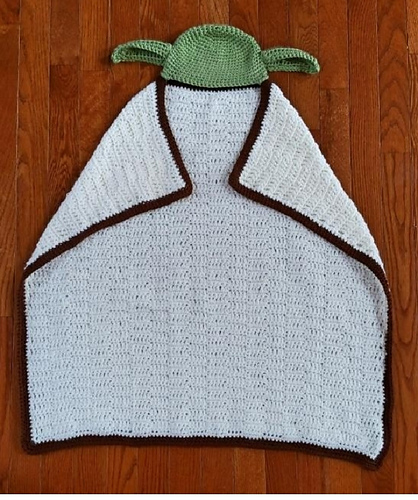 Ravelry: Baby Yoda Blanket pattern by Sharon Santorum