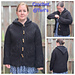 Simple Squares Mosaic Duffel Coat pattern 