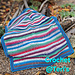 Simple Mosaic Striped Blanket pattern 
