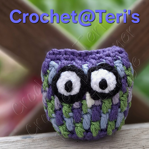 Mosaic Owl Keychains