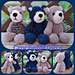 Soft Fur Cuddle Teddies pattern