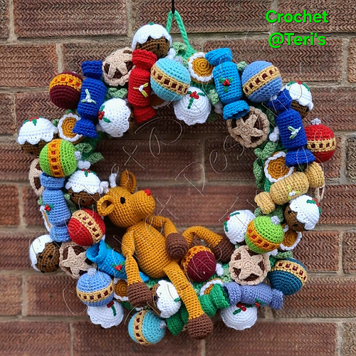 Christmas Reindeer Wreath