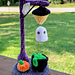 Lamp Post With A Ghost! pattern