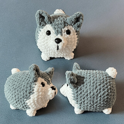 Loaf Puppies - Crochet by DoraLily