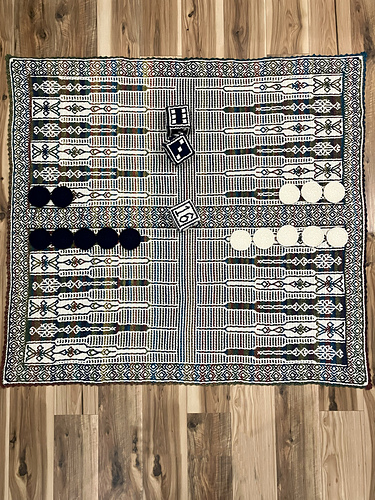 Ravelry: Backgammon Pieces pattern by Kathryn A. Clark