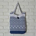 Zigzags Reversible Tote pattern 