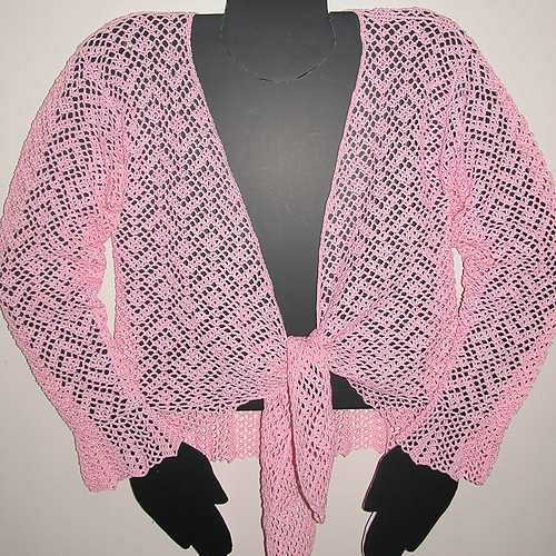 Ravelry Ballet Wrap pattern by Kathryn A. Clark