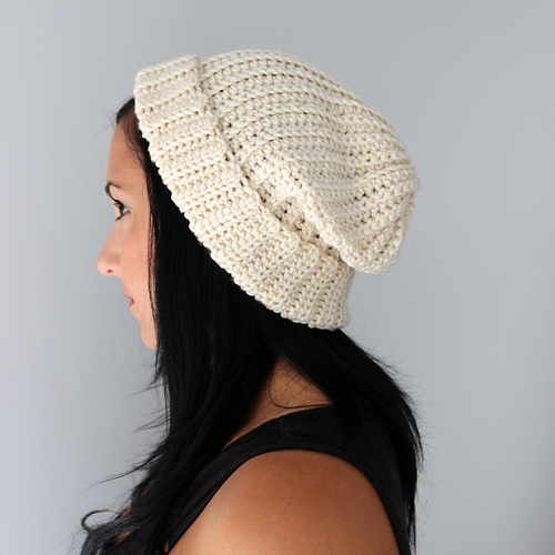 Charlie Ribbed Slouchy Ski Hat photo 4
