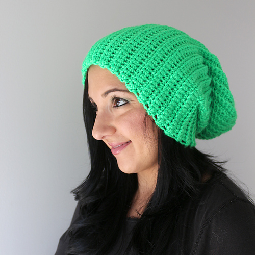 Charlie Ribbed Slouchy Ski Hat photo 3