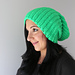 Charlie Ribbed Slouchy Ski Hat photo 4