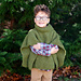 Kids Seed Stitch Poncho pattern