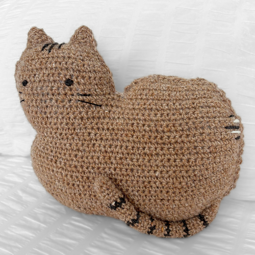 Cat Throw Pillow Cushion