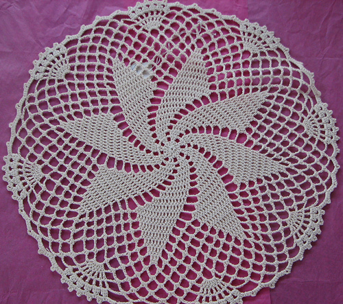 Ravelry: Pinwheel Doily pattern by Christina Opp Knapp