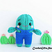 Amigurumi Cactus in Overalls pattern 