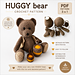 HUGGY bear pattern