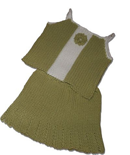 Ravelry: Floral Baby Tank Top pattern by Kim Guzman