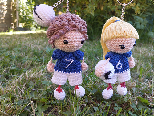 Football Keychain soccer