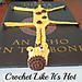 Giraffe Bookmark pattern 