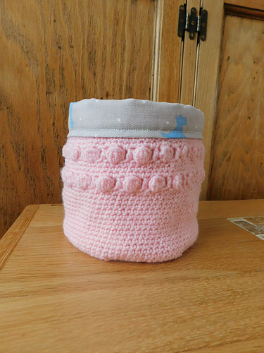 Puff Stitch Basket photo 1