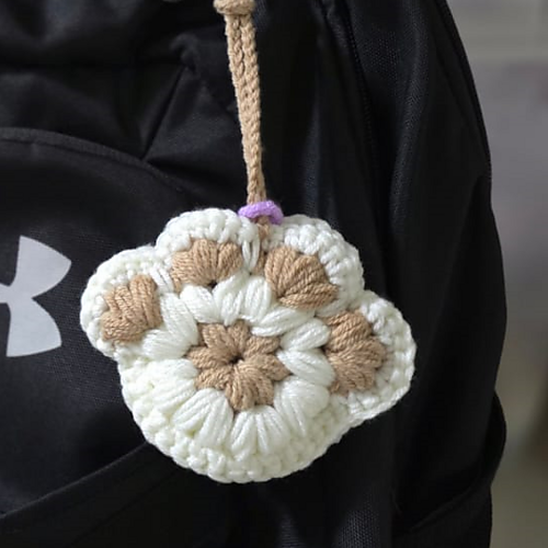 Paw Print Bag Charm photo 4