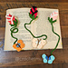 Rosebud And Butterfly Bookmark pattern