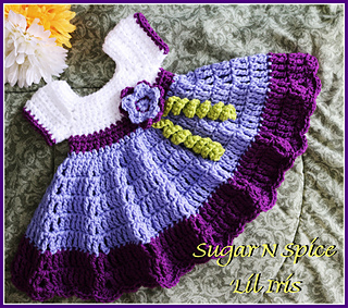 Ravelry: Sugar N Spice Dress pattern by Crochet Supernova