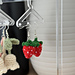 Strawberry Earrings pattern 