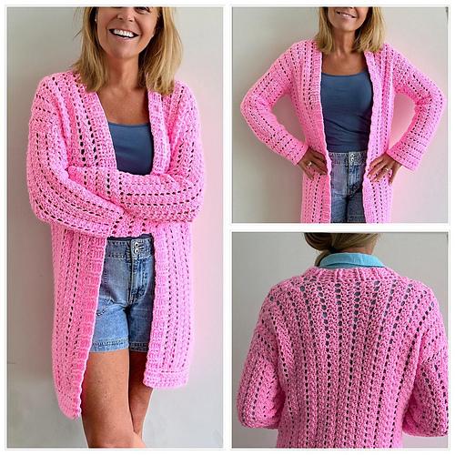 IN THE PINK CARDIGAN - CroJennifer