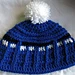 Blue Box Beanie pattern 