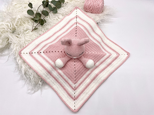 Belle the Bunny Lovey - Cuddly Stitches Craft