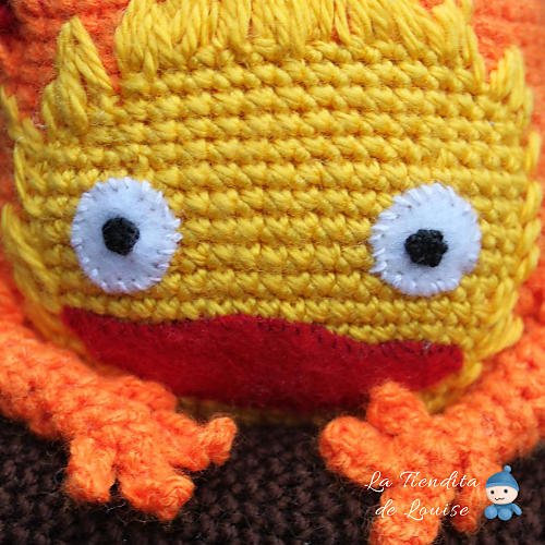 Calcifer Amigurumi - Louise Dauvin