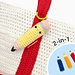 Pencil and Colored Pencil Bag Charm pattern 