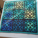 Kaleidoscope Mosaic Tiles Blanket pattern 
