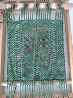 Skipped dent and weft experiment