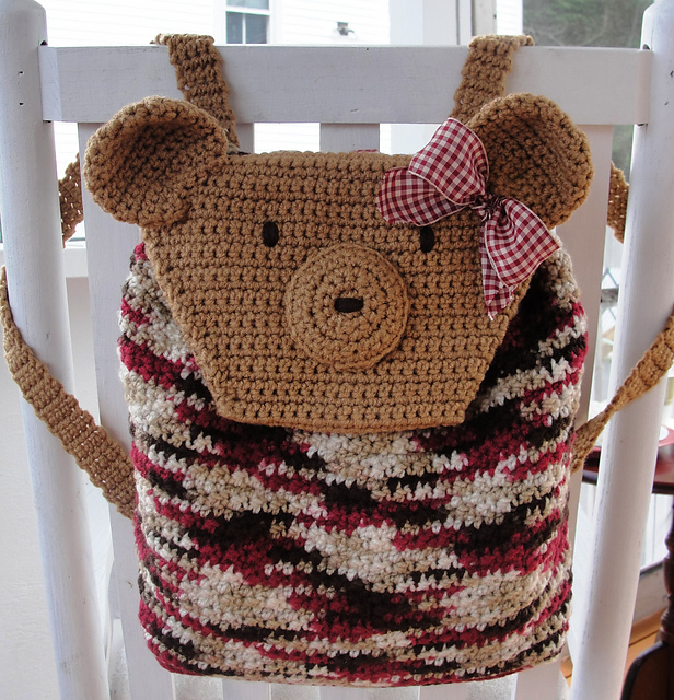 teddy backpack pattern