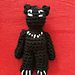 Black Panther amigurumi pattern 