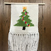 The Teeny Weanie Christmas Tree Wall Hanging pattern